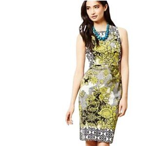 Anthropologie Weston Wear Aures Floral Sheath Dress